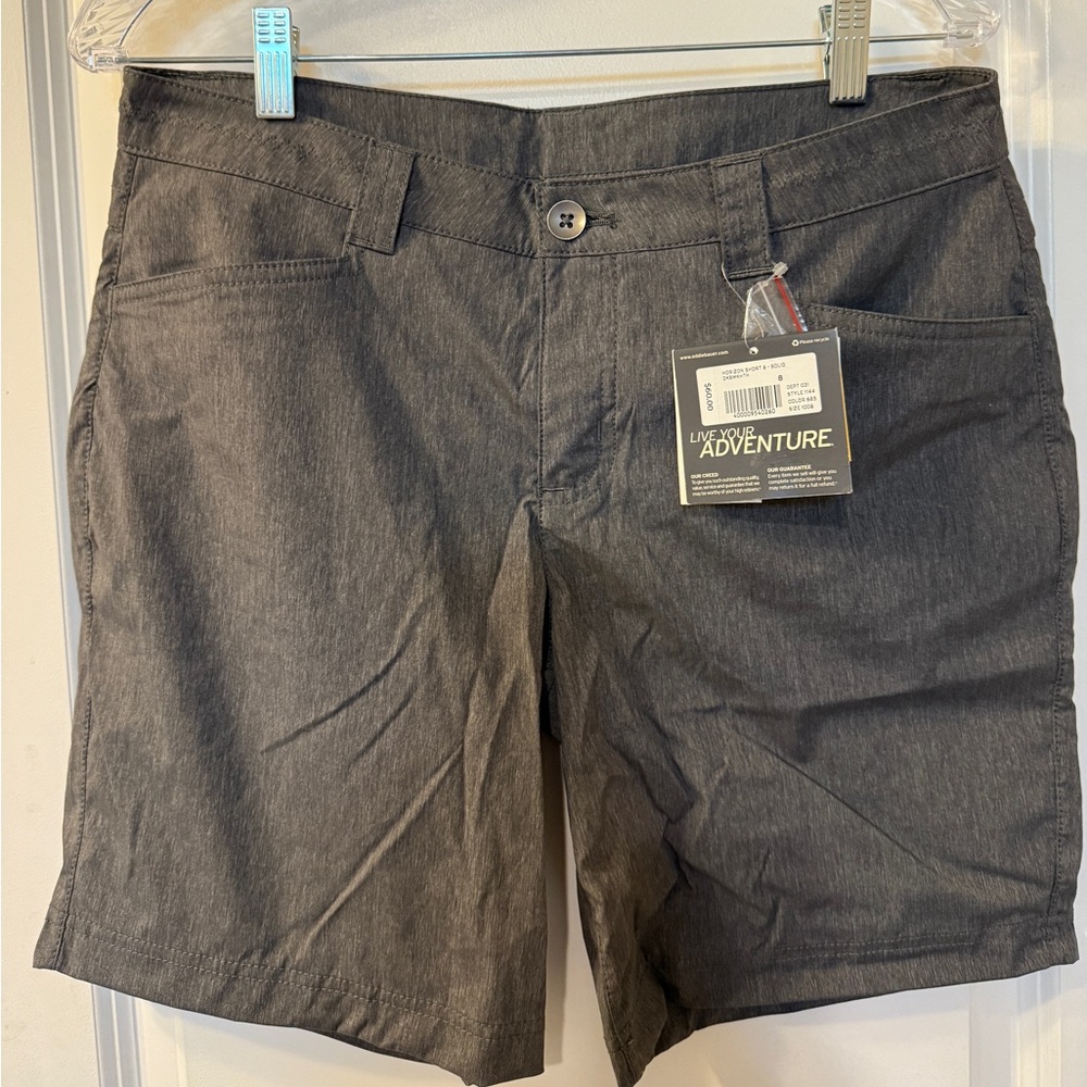 Women’s Adventure Gray Shorts-Eddie Bauer